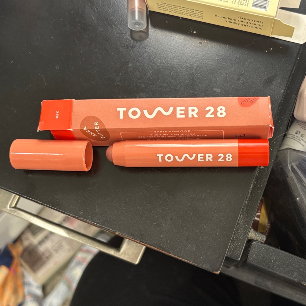 Tower 28 Shea Butter Lip Balm in Mix shade